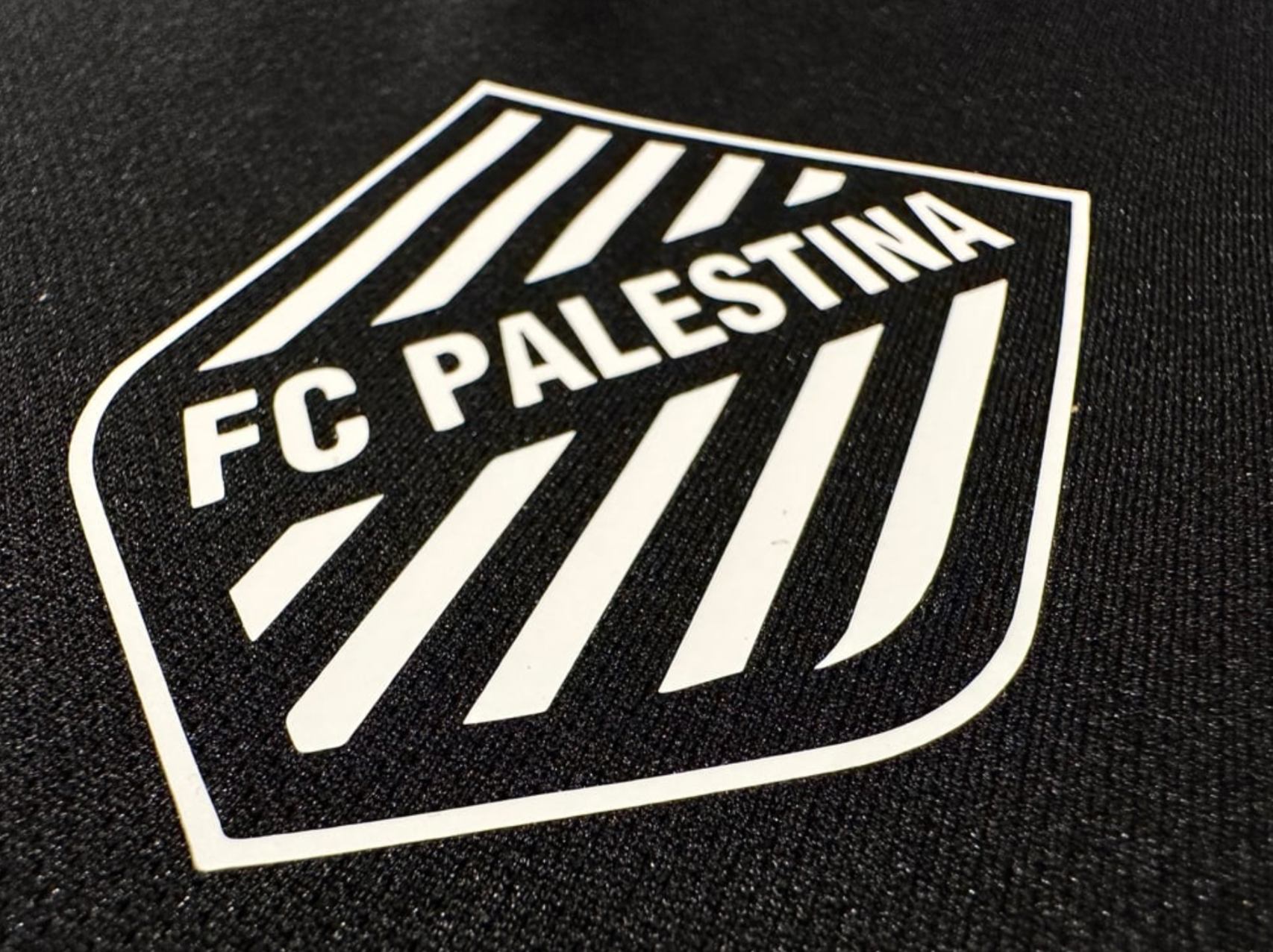 Palästina Trikot - Schwarz / Weiss