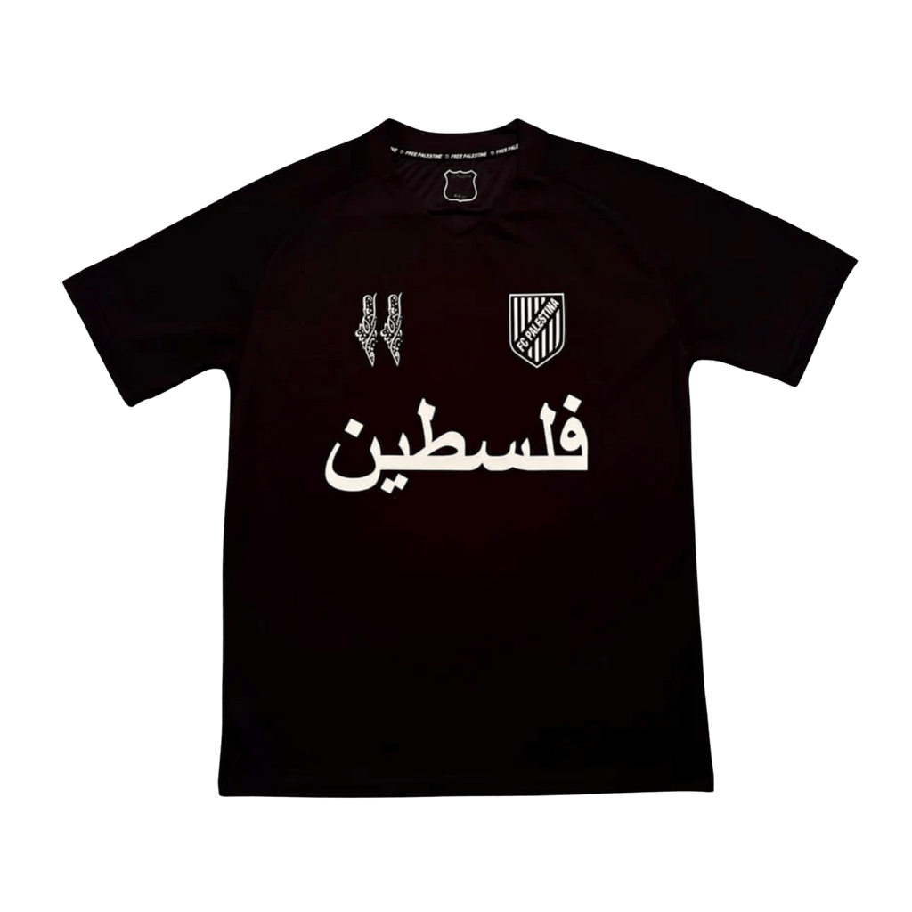 Palästina Trikot - Schwarz / Weiss