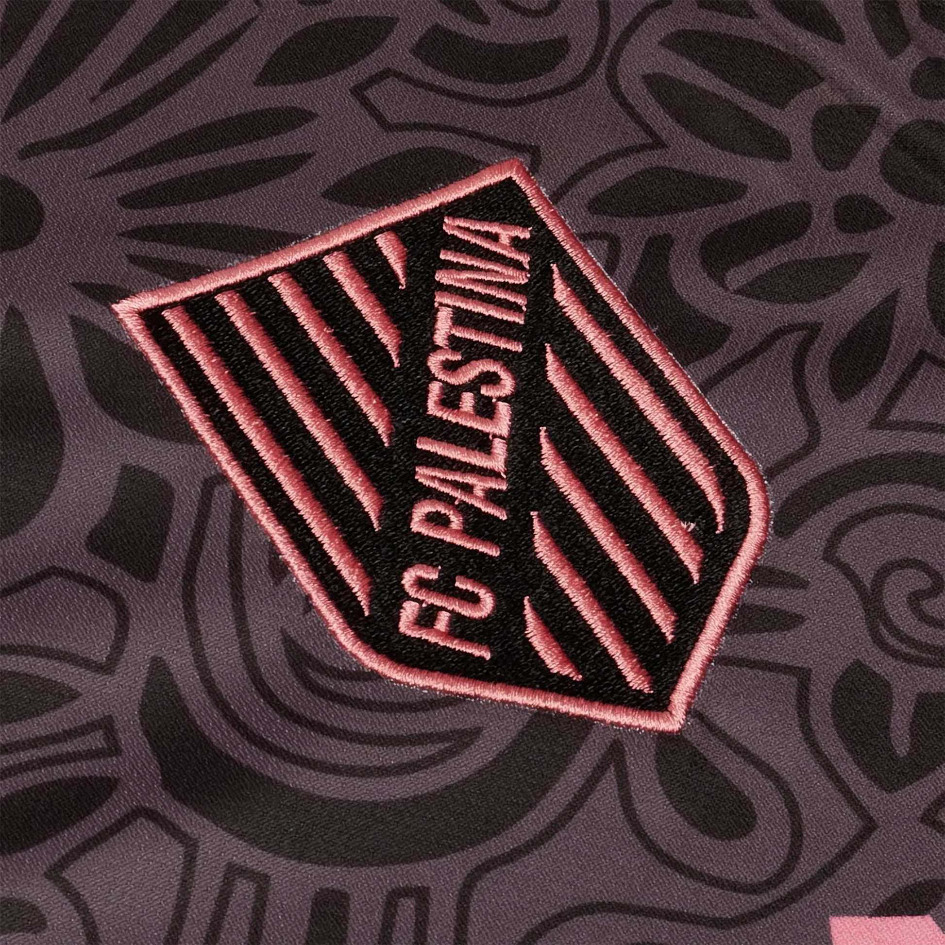 Palästina Trikot - Schwarz / Pink*
